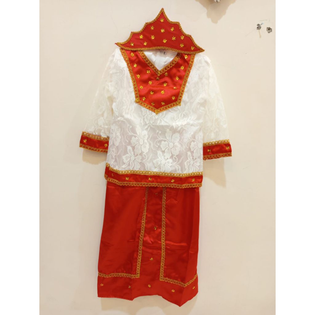 Baju Adat Maluku Ambon Anak TK SD SMP / Baju Maluku / Baju Ambon