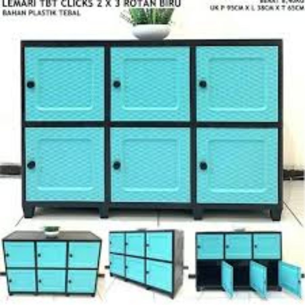 LEMARI PLASTIK CLICK TV / DVD LEMARI PLASTIK SEKAT TV