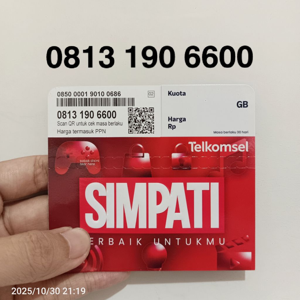 NOMOR CANTIK SIMPATI 11DIGIT