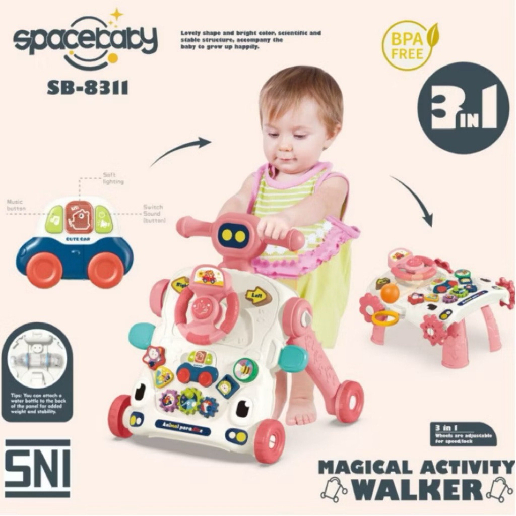 MAINAN ANAK ACITIVITY WALKER SB801 SB8111 SB8311 SB 801 SB 8311