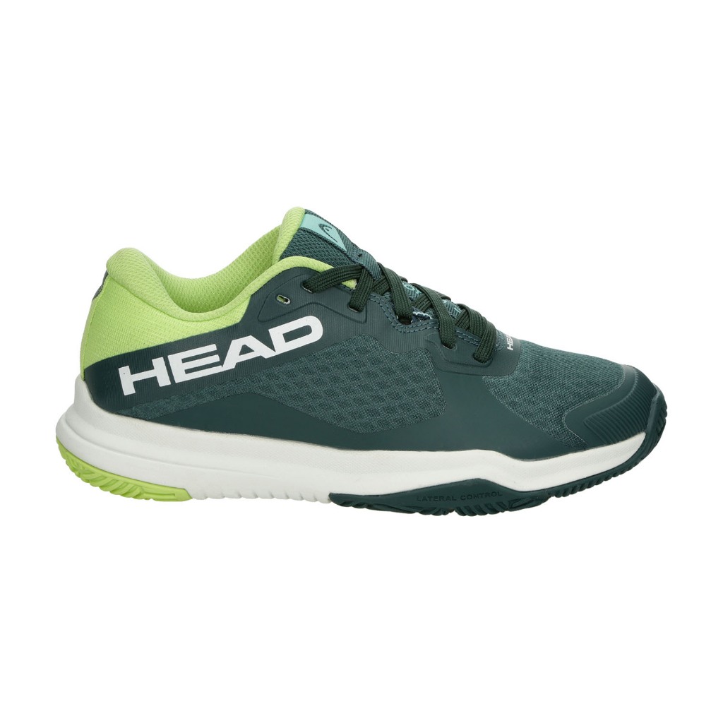 HEAD Motion Junior Forest Green Sepatu Olahraga Tenis Padel Anak