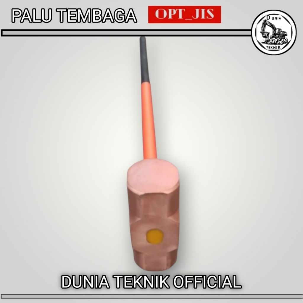 Palu Tembaga OPT 10 LB Cooper Hammer 100% Tembaga Kualitas Terjamin 5000 gr