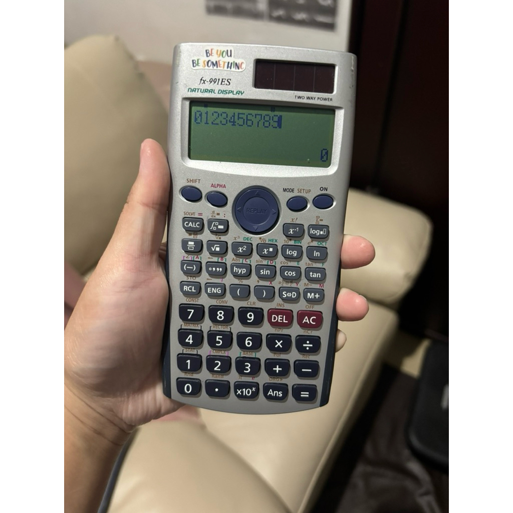 Kalkulator casio fx 991es calculator original bekas preloved
