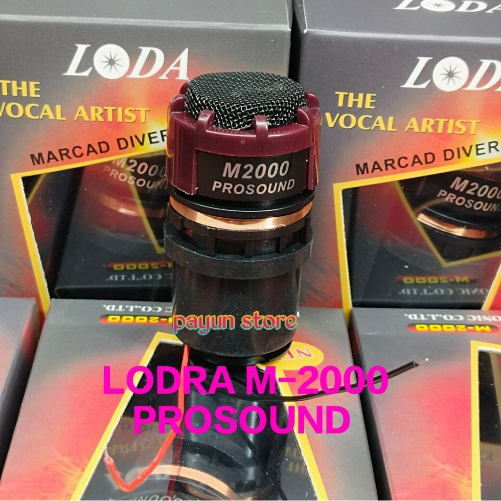 Loda Spul Mic M-2000 Original / Loda Spool Mik M2000 Loda M 2000 / Loda M-2000 Spul Microphone Origi