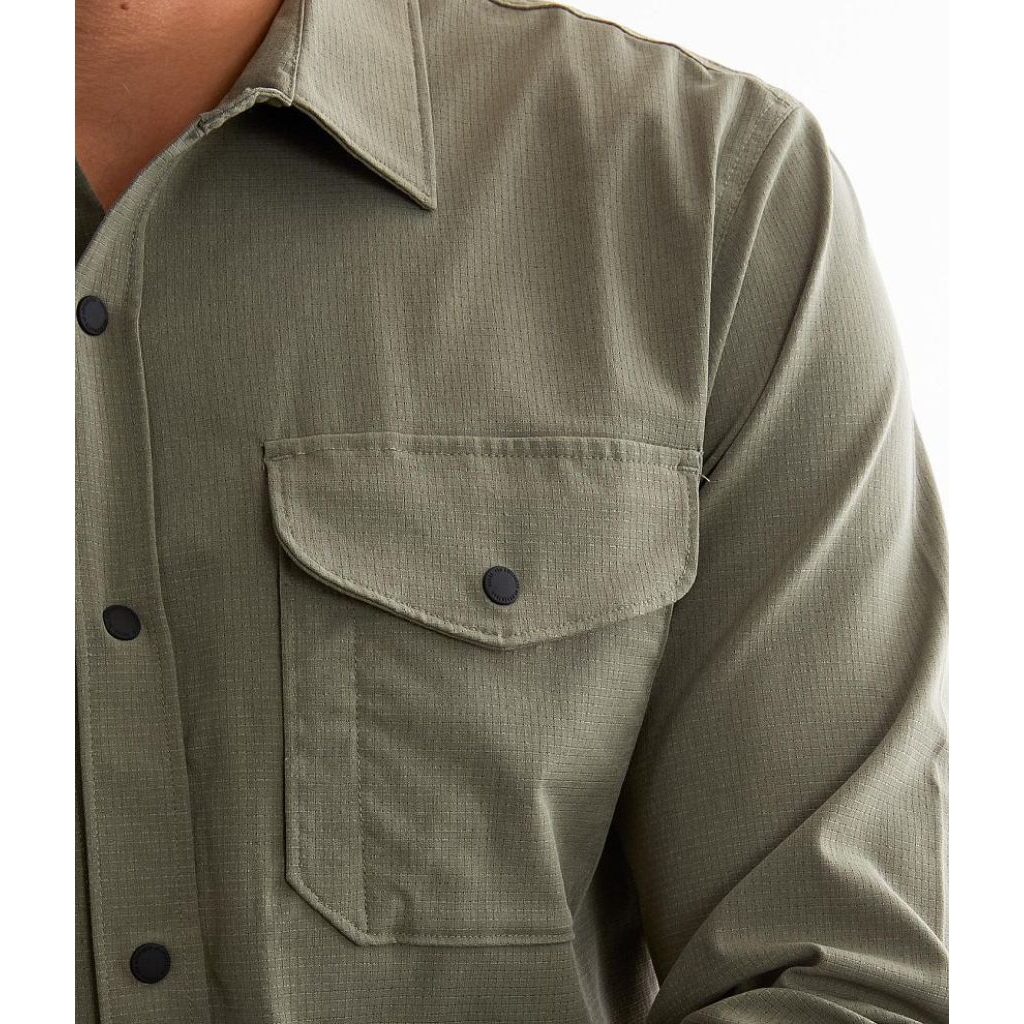 Kemeja outdoor roark bless up tech long sleeve