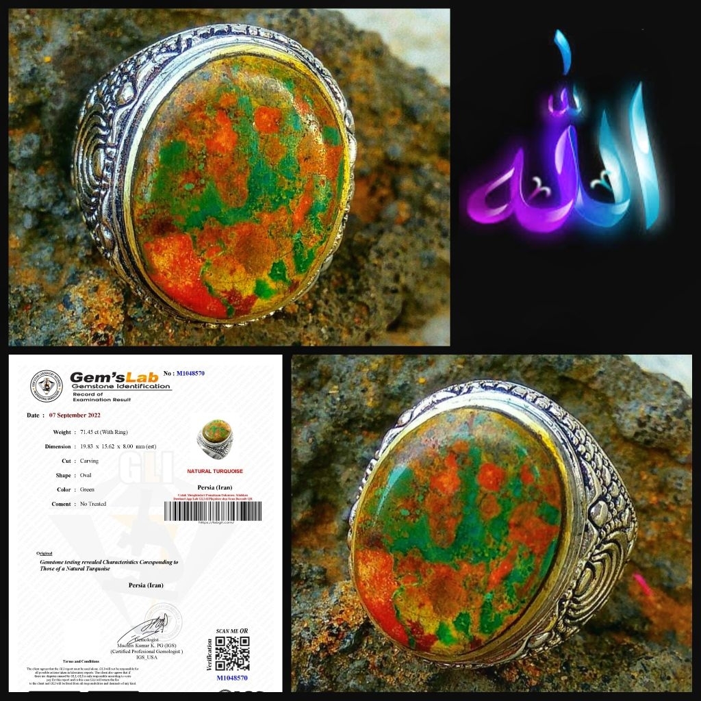 batu pirus ijo daun urat emas kuno asli gambar lafadz