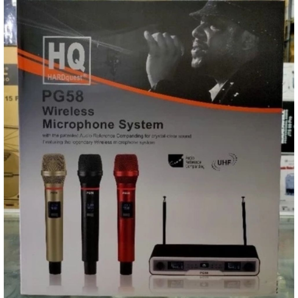 Mic Wireless Shure PG-58
