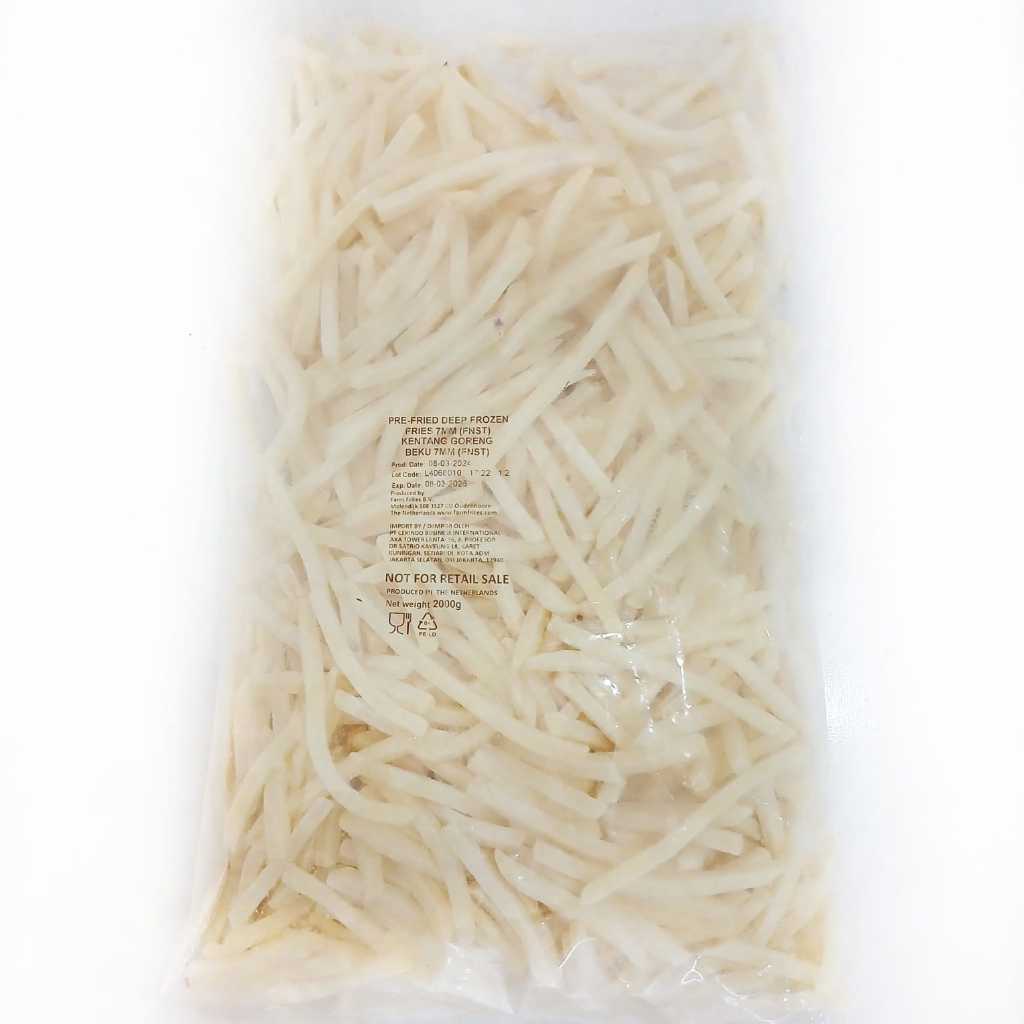 FARM FRITES French Fries Shoestring Kentang Premium FarmFrites 2 kgFARM FRITES French Fries Shoestri