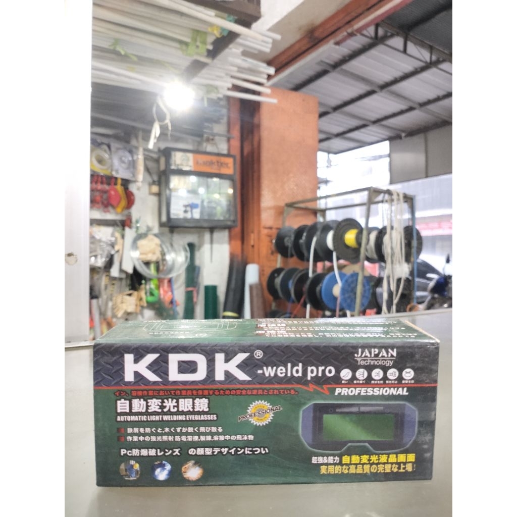 KACAMATA LAS OTOMATIS KDK AUTO DARKENING