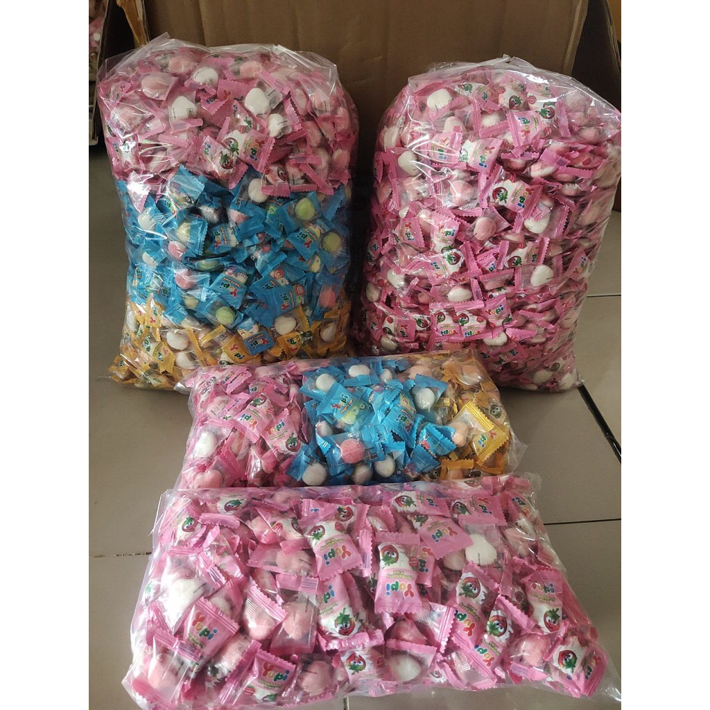 YUPI LOS KILOAN CURAH ISI BANYAK MIX PROMO LEBARAN PERMEN YUPI