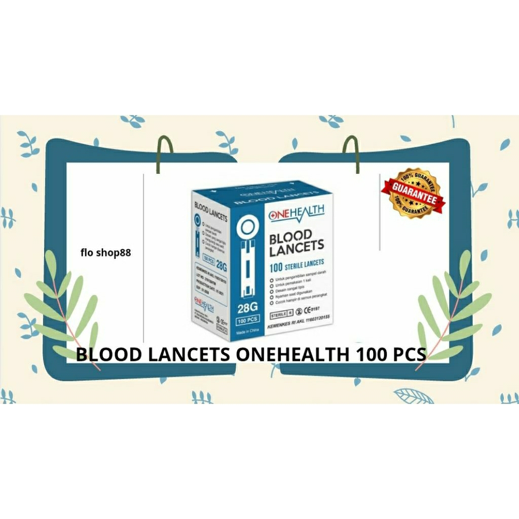 BLOOOD LANCETS 28G / BLOOD LANCETS / BLOOD LANCETS ONEHEALTH