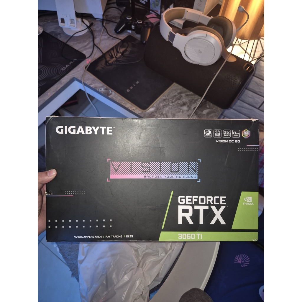 Gigabyte Vision 3060ti + PSU MSI MAG650BN