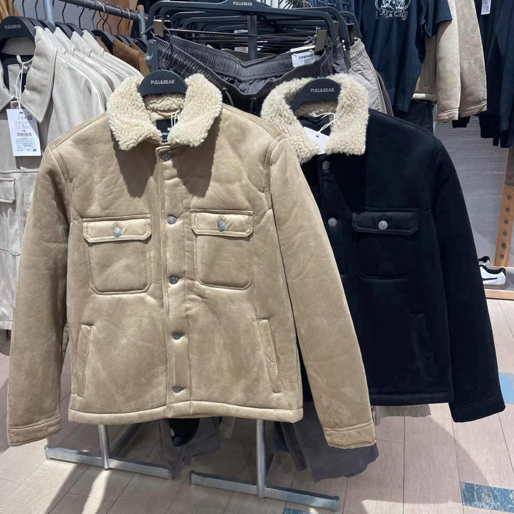 Jaket Suede PULL&BEAR MEN Jastip (jasa titip)