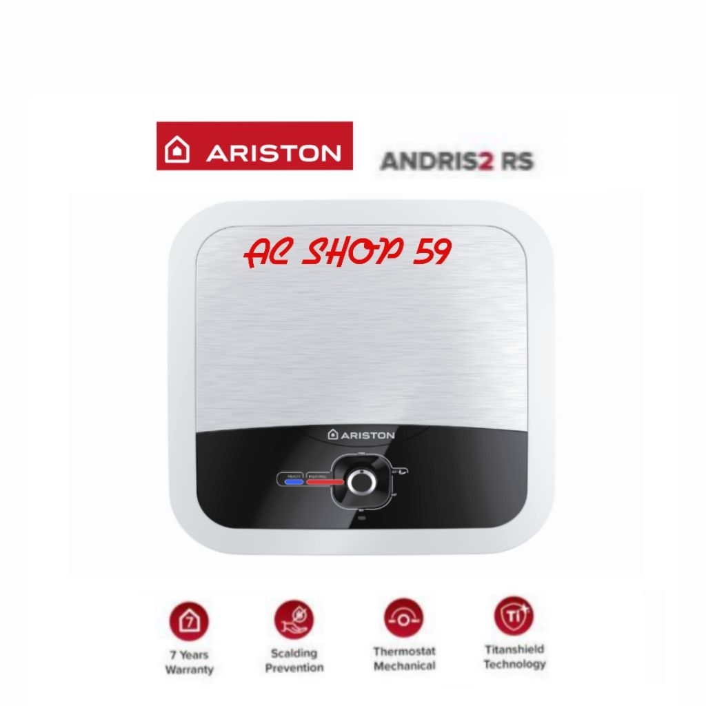 ARISTON AN2 30RS / AN2 30 RS Andris2 RS Water Heater 30 Liter 500 Watt New