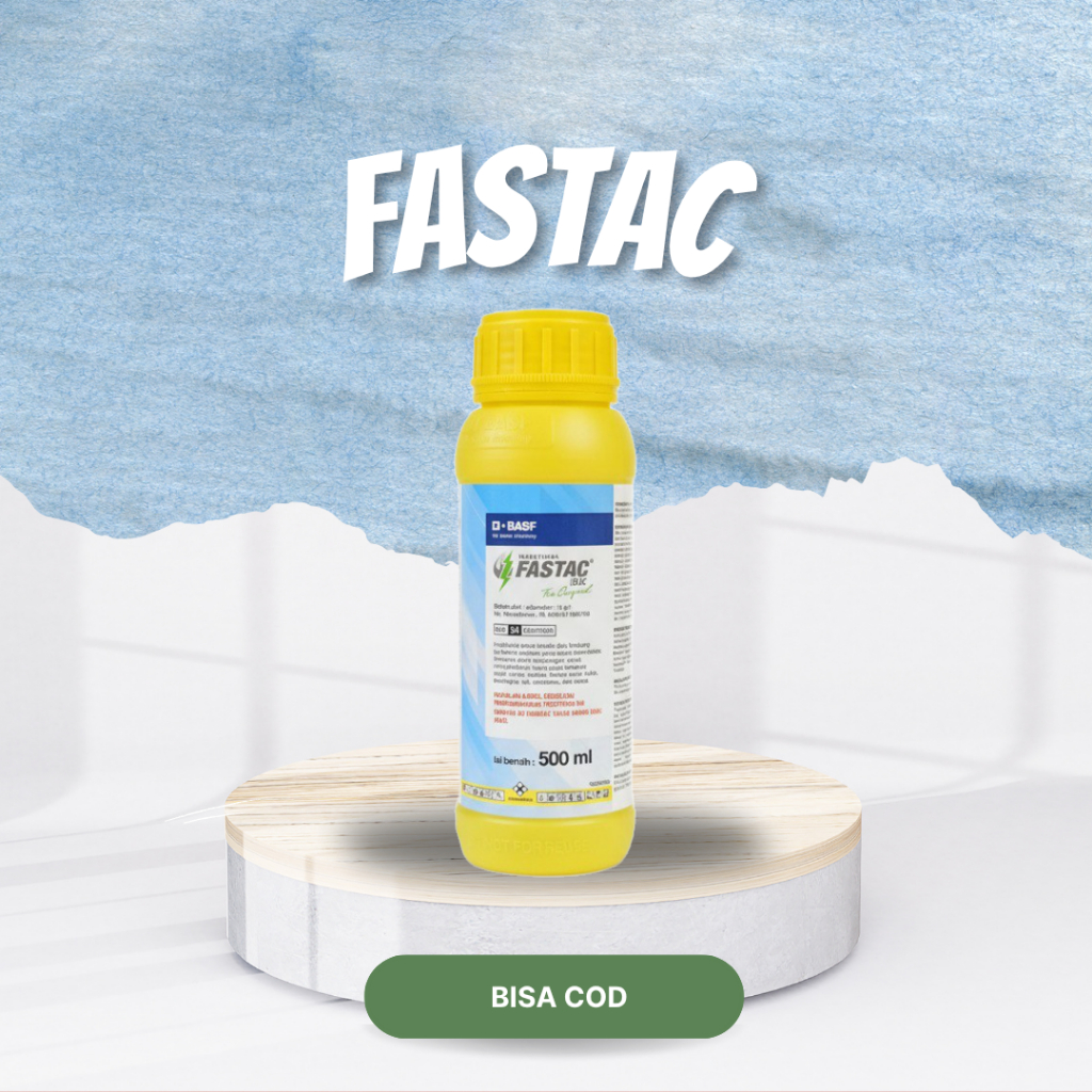 Fastac 15 EC 500 mL - Insektisida Kontak & Lambung | Kutu – Ulat - Belalang - Lalat Buah, Serta Para