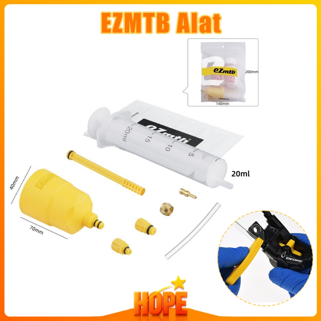 EZmtb MTB Alat Bleeding Minyak Rem Universal Bleed Kit Rem Hidrolik Hydraulic Disc Brake Sepeda Simp