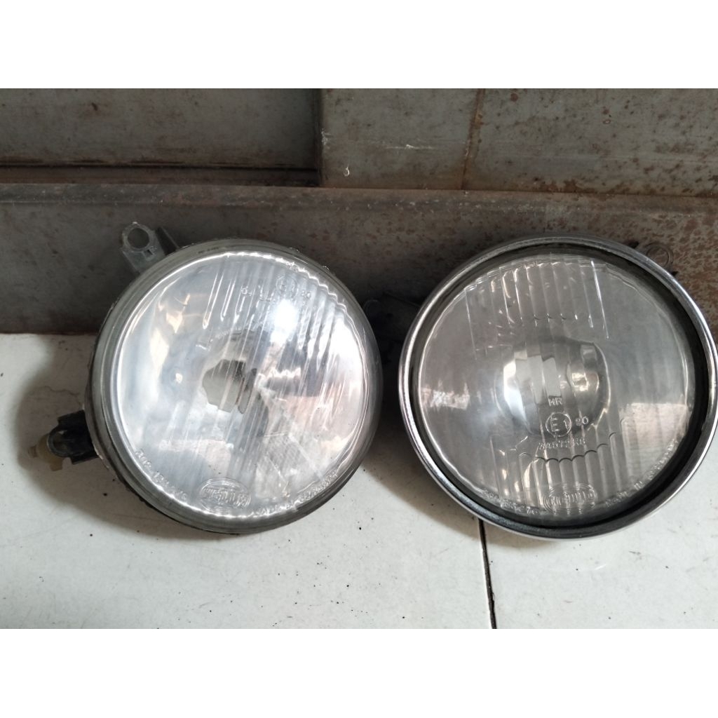 headlamp lampu depan bmw e30 kanan R hella Made in Germany original