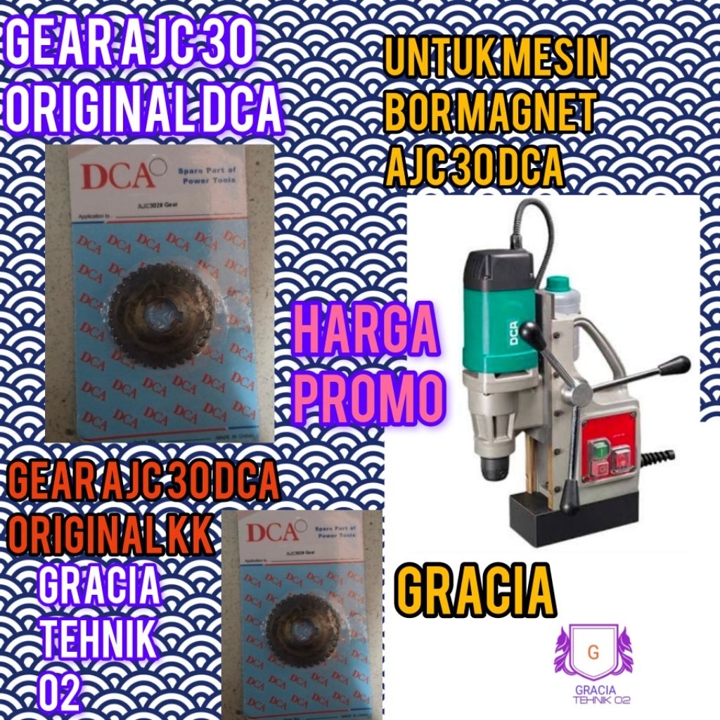 GEAR BOR MAGNET BOR JETBROACH DCA AJC30 ORIGINAL DCA