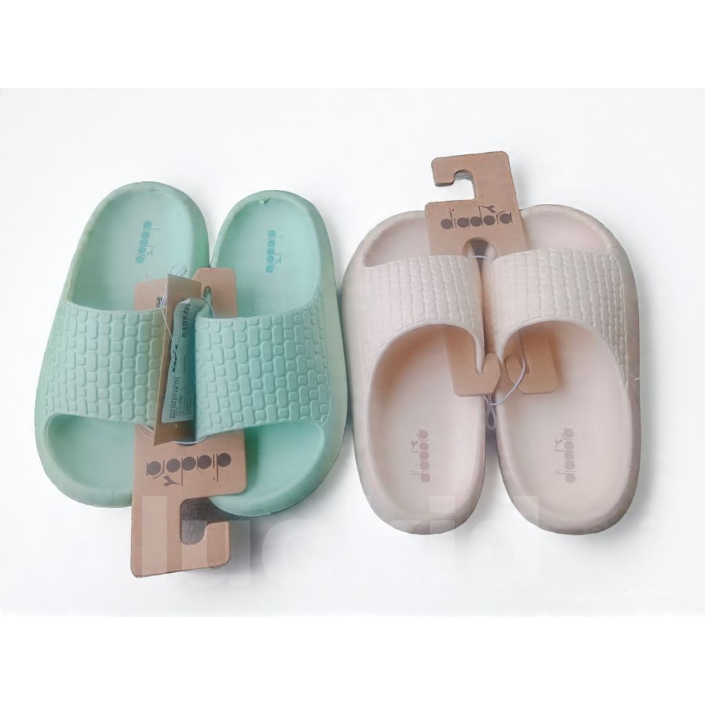 Sandal Diadora Beige/Sage/Brown Original // Sandal Wanita Diadora Original