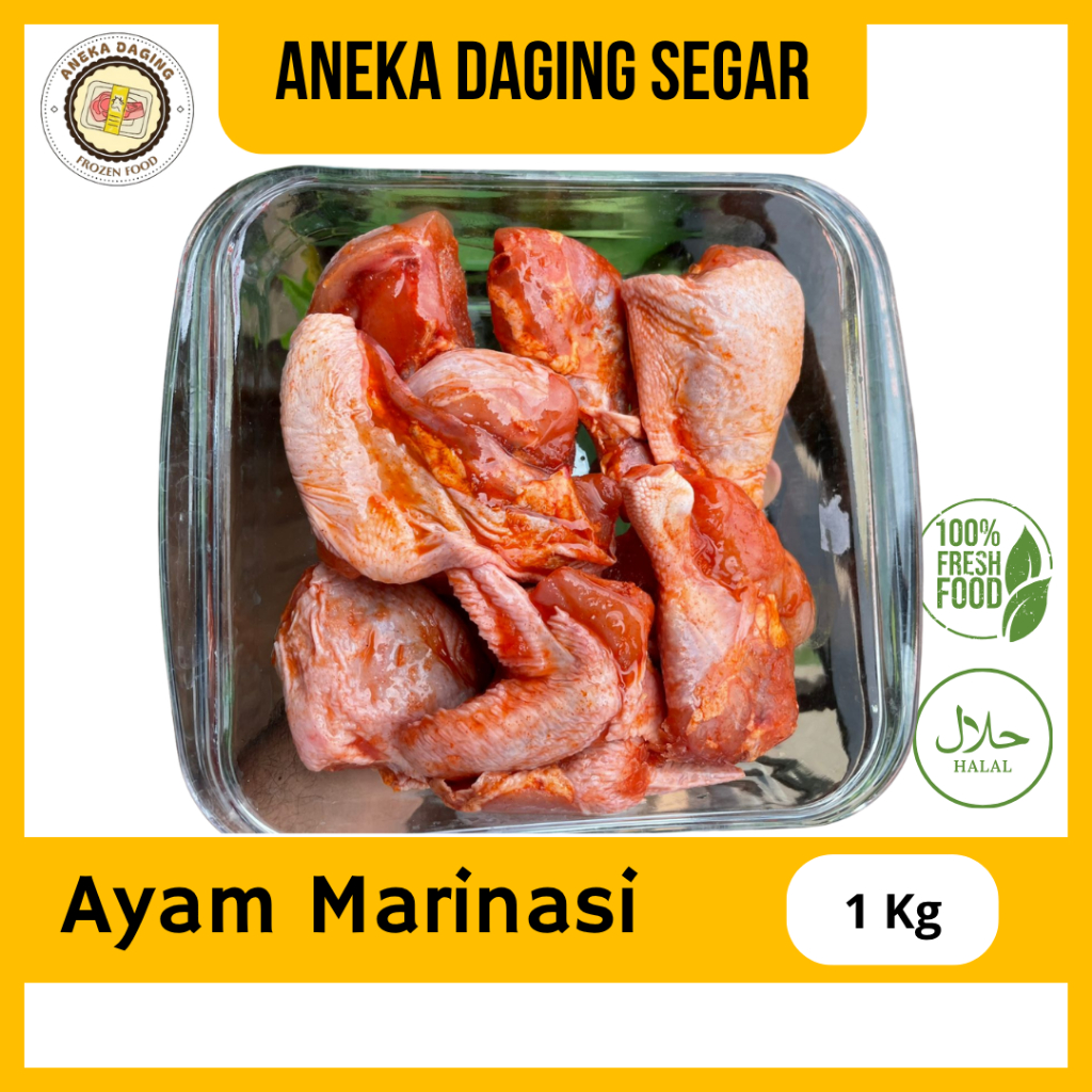 Slice Marinasi Ayam original premium Frozen / Ayam Slice Marinasi