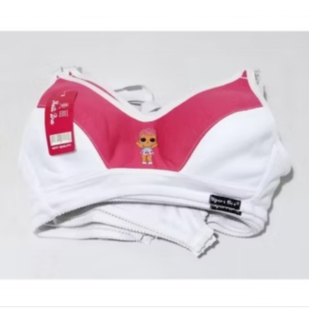 Bra BH Remaja cup putih tanpa kawat