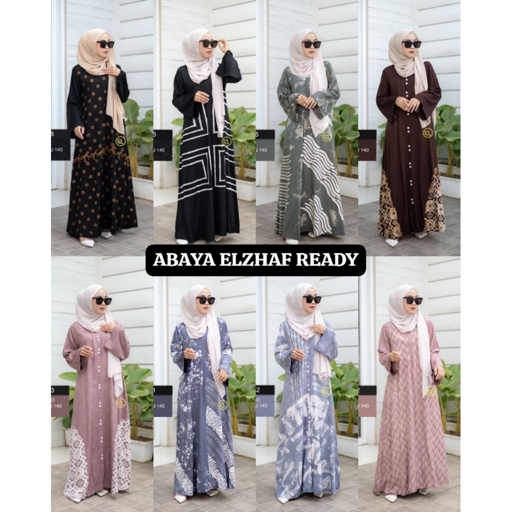 ELZHAF ABAYA // TWILL PEKALONGAN KATALOG BARU