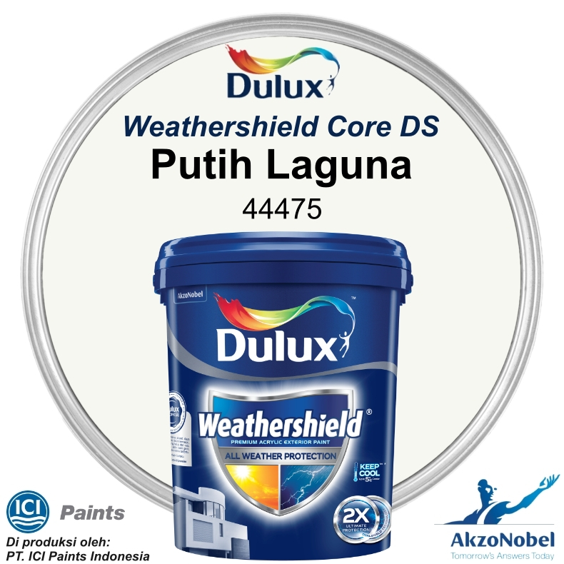 CAT DULUX WEATHERSHIELD 20 LT - PUTIH LAGUNA 44475