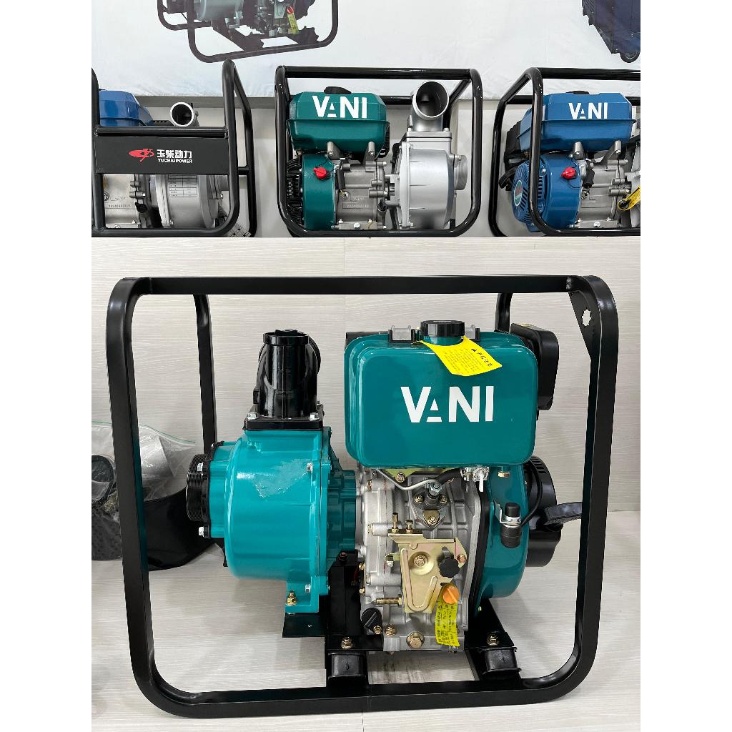 VANI Pompa Air Diesel 4INCH YC100B Debit 40m³/jam Daya 6.3 kW Kapasitas Oli 5.5 L