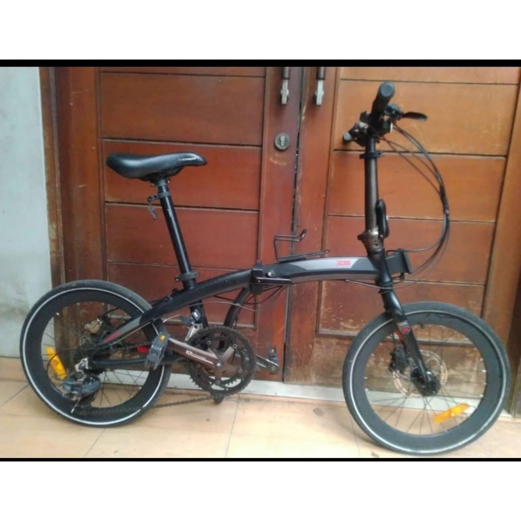 Sepeda Lipat Seli Ecosmo Z8 20' Rem Hydraullic bkn Roadbike Fixi Balap MTB