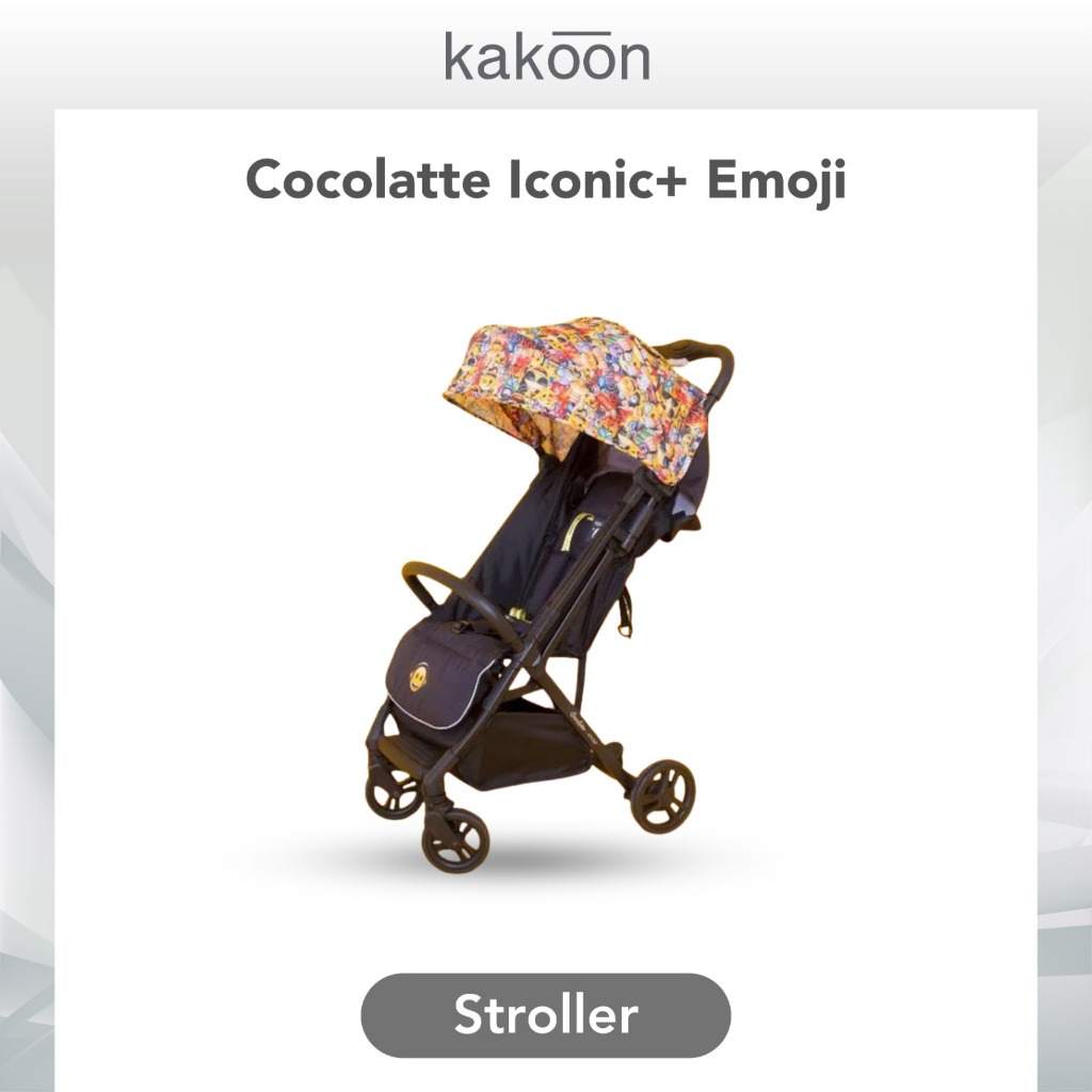 KAKOON COCOLATTE | Emoji Iconic+ Stroller
