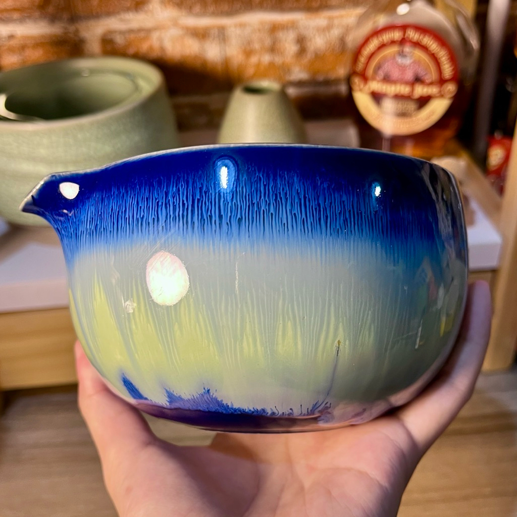 preloved matcha bowl chawan katakuchi