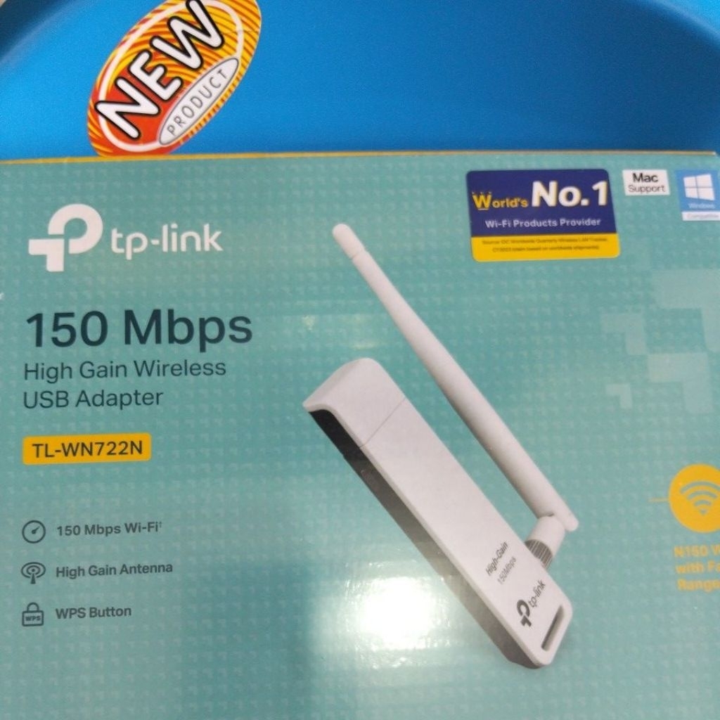 USB wifi TP-LINK 722N.antena