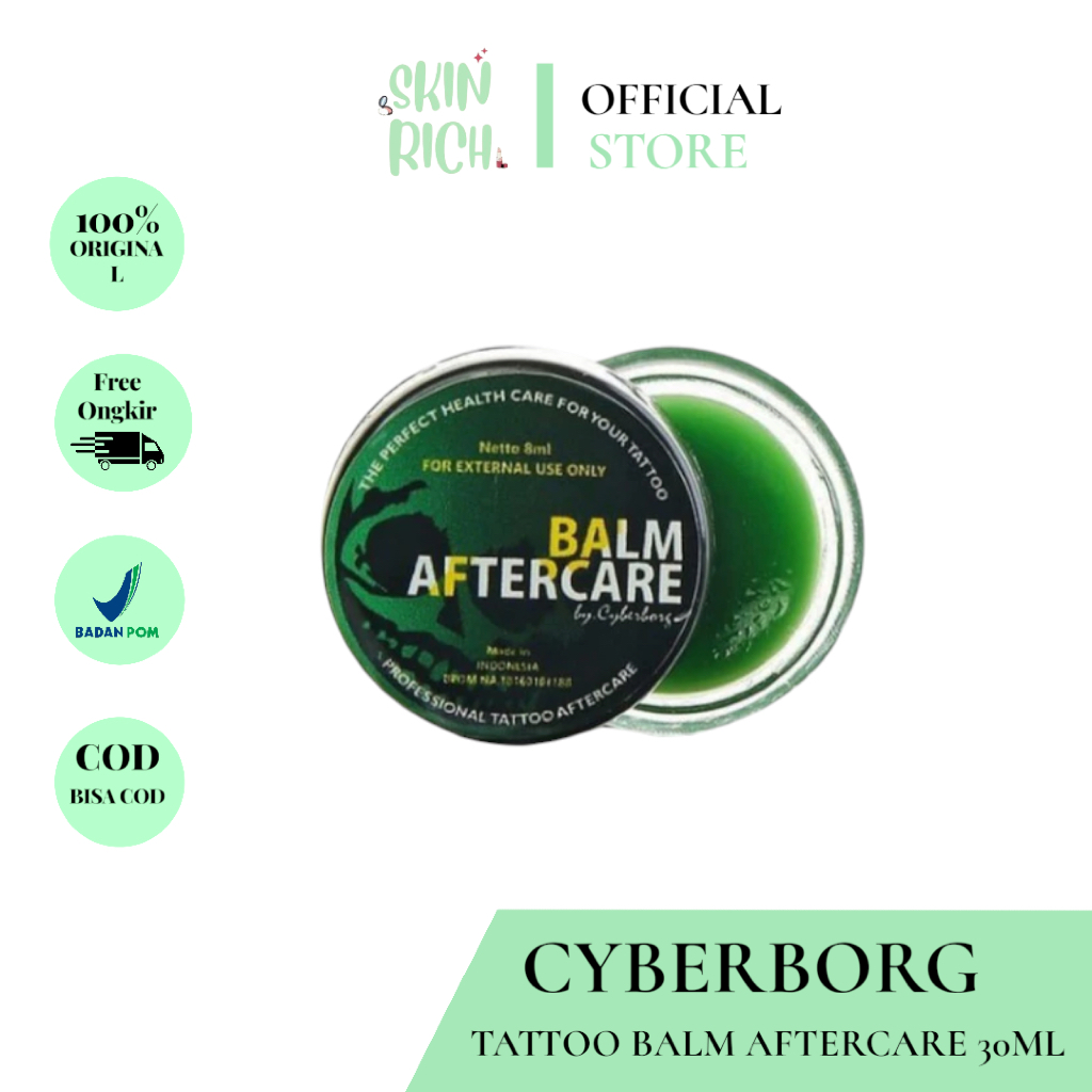 Balm aftercare Cyberborg balm aftercare tattoo 30ml BPOM
