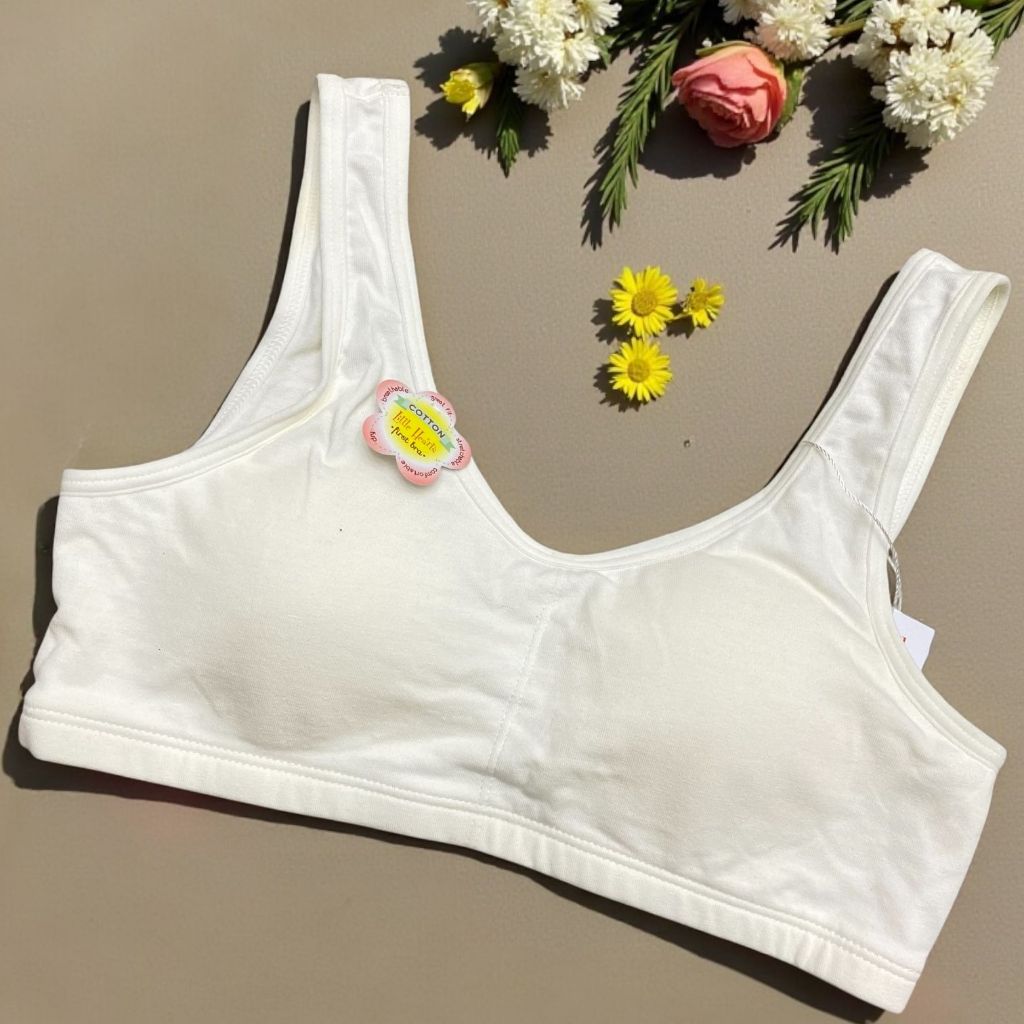 Miniset Remaja YOUNG HEARTS 011427-Tanpa Kawat-Busa Tipis-Size L-Model Tali Lebar