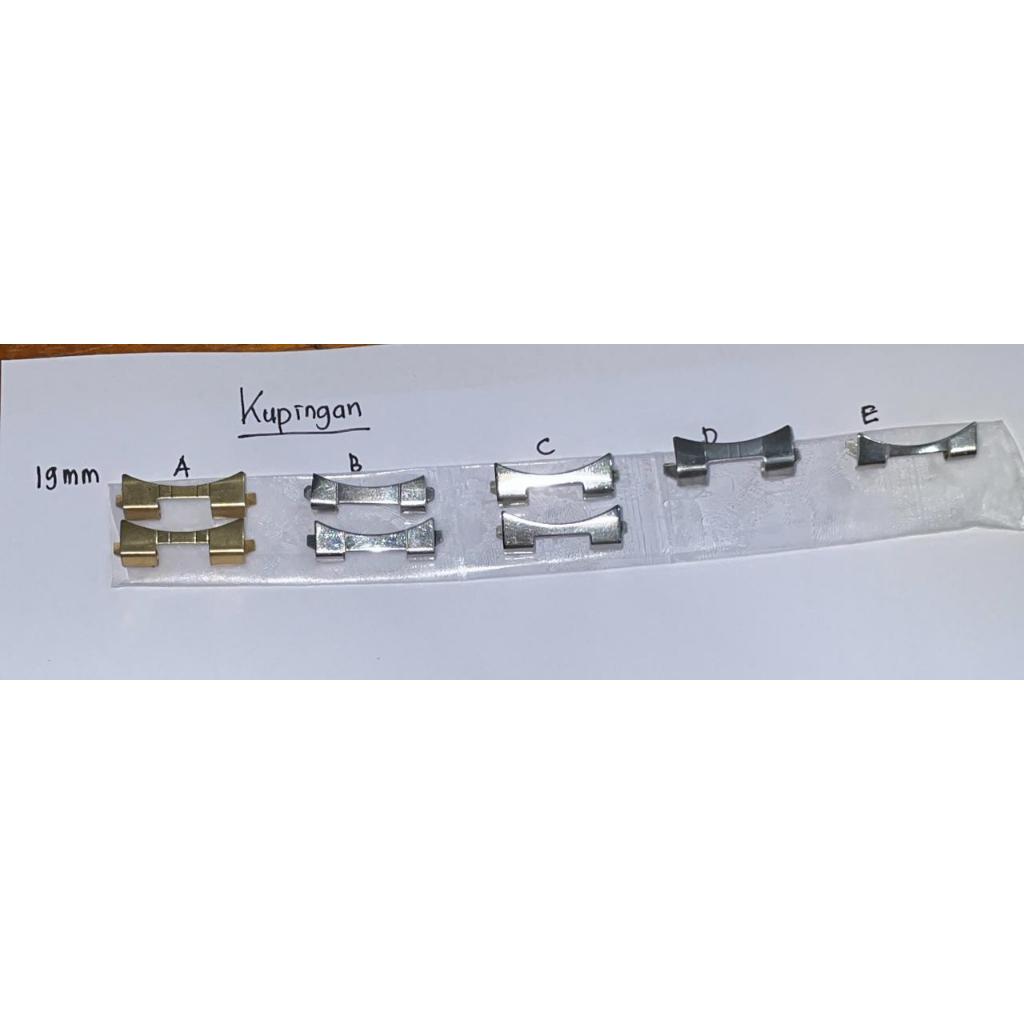 kupingan rantai jam tangan 19mm