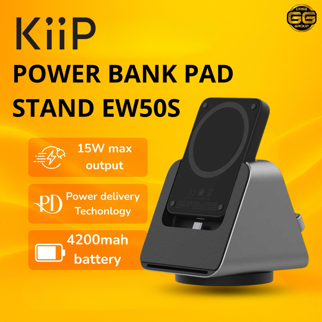 POWERBANK WIRELESS KIIP CHARGING BASE 3IN1 EW50S