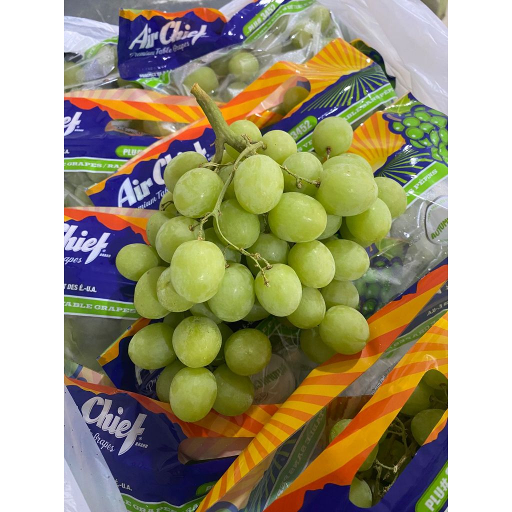 ANGGUR HIJAU. GARING MANIS. ENAK FRESH SEGAR. CRISPY. MURAH, AUTUMN CRISPY