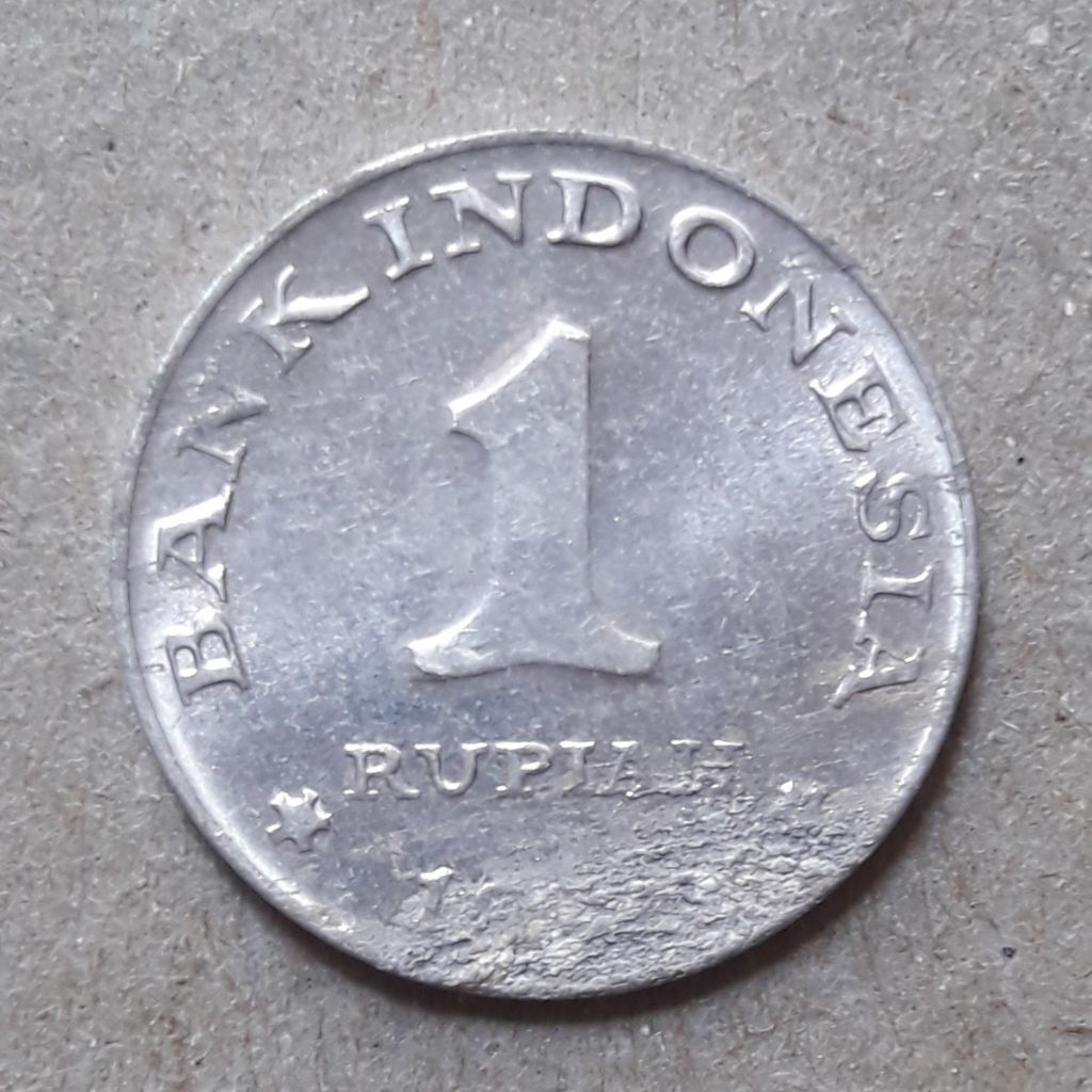 koin 1rupiah tahun 1970