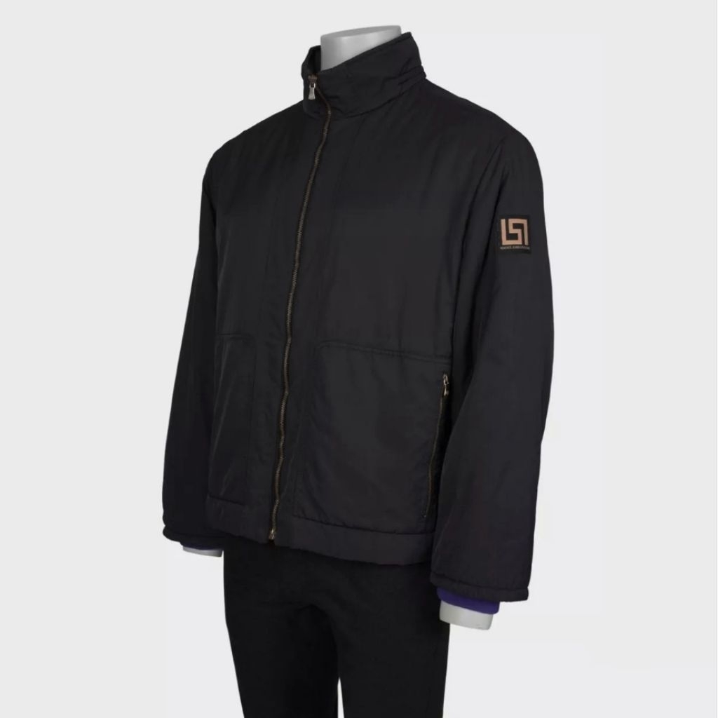 Versace Hidden Hoodie Padded Jacket