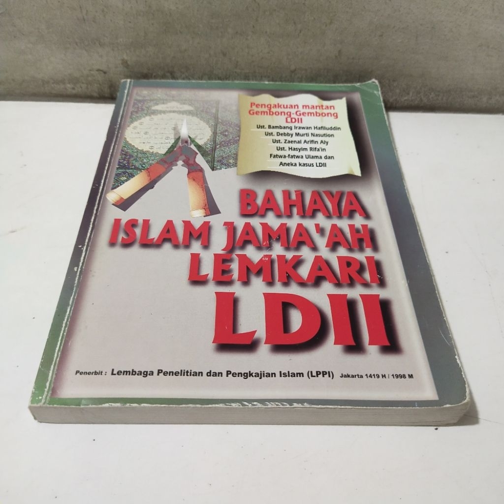 Buku Obral Super Murah - Buku Bahaya Islam Jama'ah Lemkari LDII