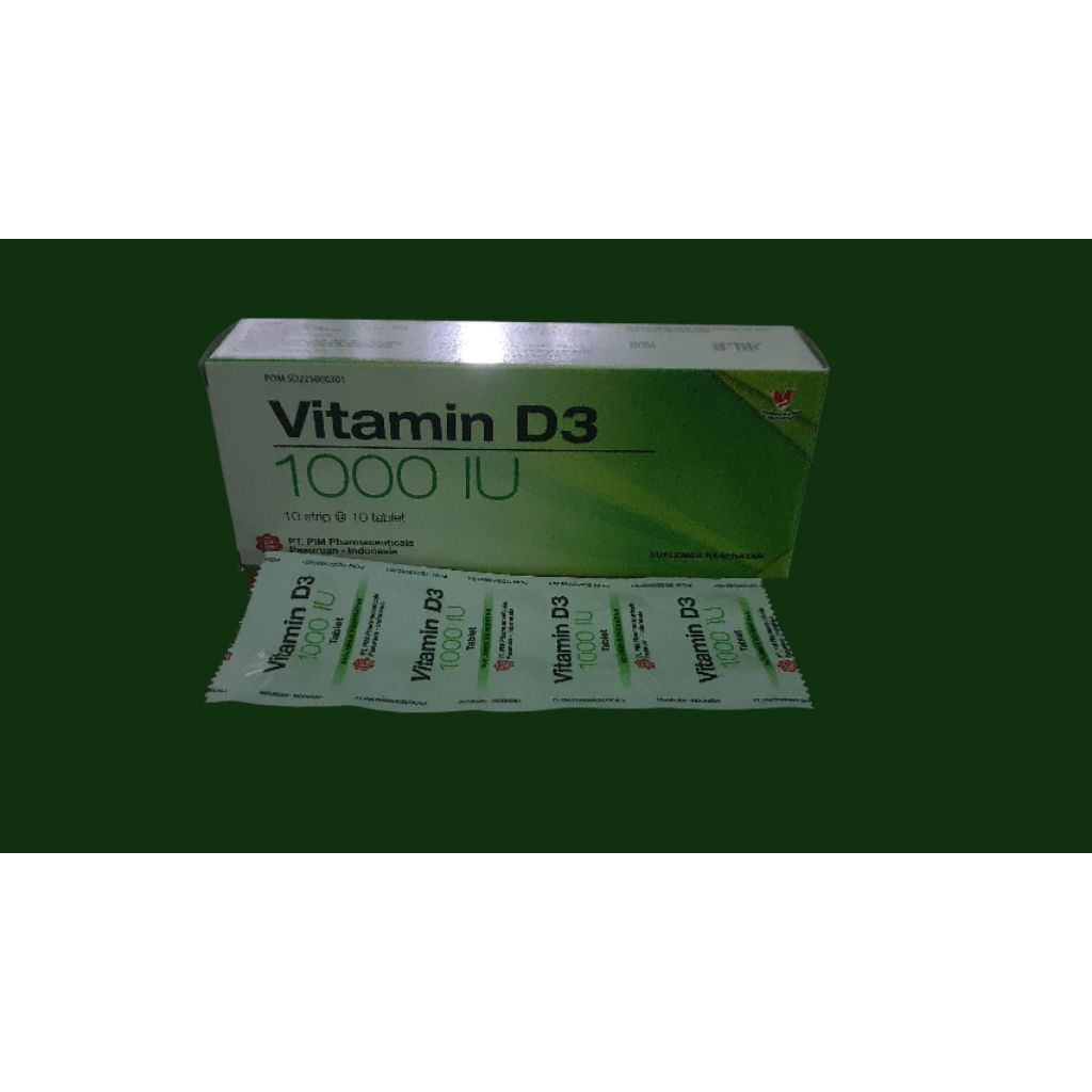 Vitamin D3 1000 IU BOK 100 TABLET