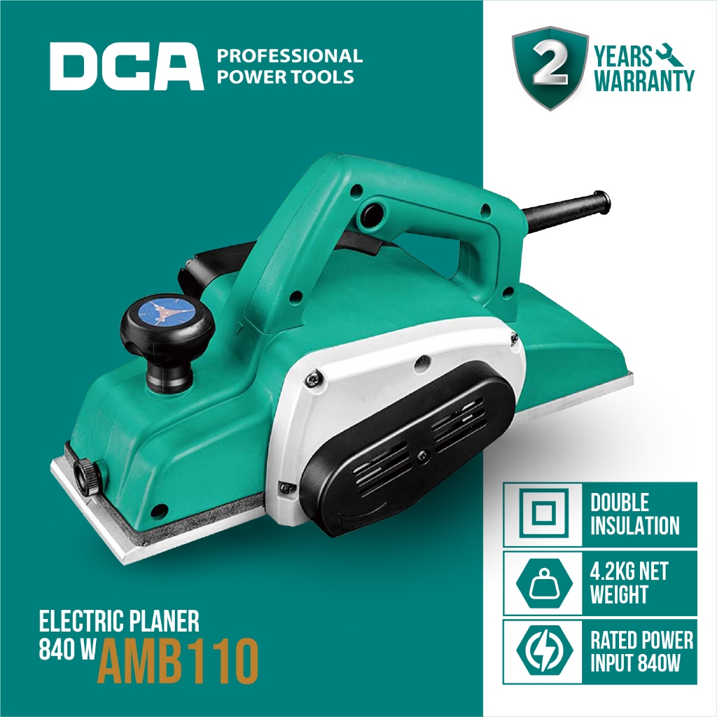 DCA Planer / Mesin Serut Kayu 840W AMB110