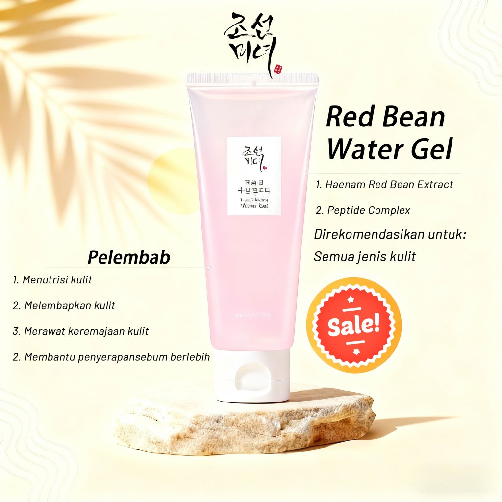 Beauty Of Joseon,Beauty Of Joseon Water Gel,Beauty Of Joseon Red Bean Water Gel 100ml,Beauty Of Jose