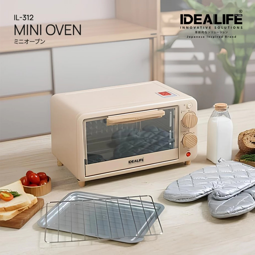 IDEALIFE - Oven Listrik 12L IL–312