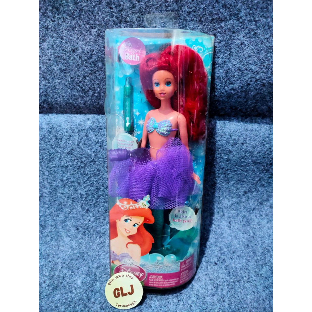 Disney Princess Ariel royal bath doll