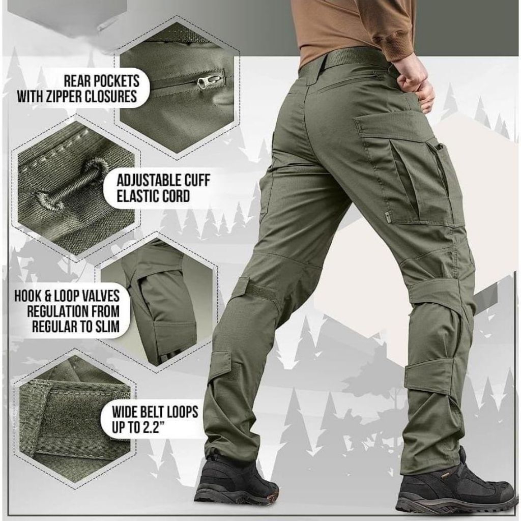 CELANA PANJANG M-TAC PRIA DAN WANITA/CELANA CARGO PANJANG/CELANA TACTICAL M-TAC