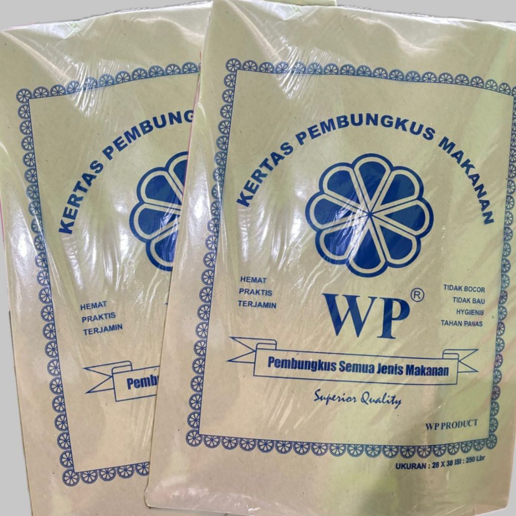 KERTAS WP BIRU (KERTAS BUNGKUS MAKAN)