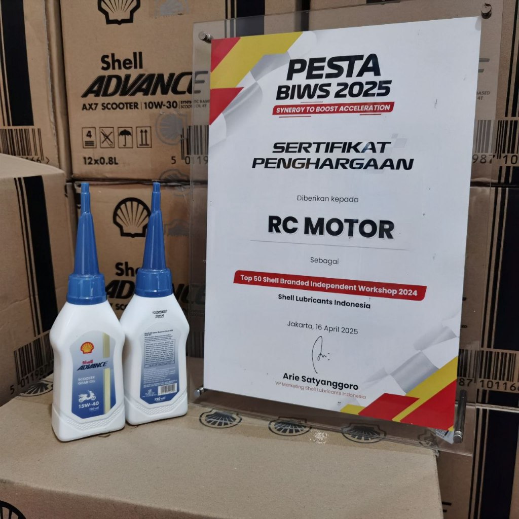 Oli Gardan Matic 120ml Shell Orisinil Oli Gardan Matic