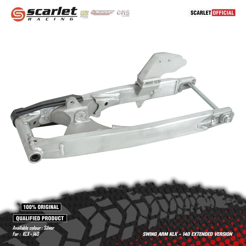 SWING ARMS SCARLET KLX 140 EXTENDED VERSION