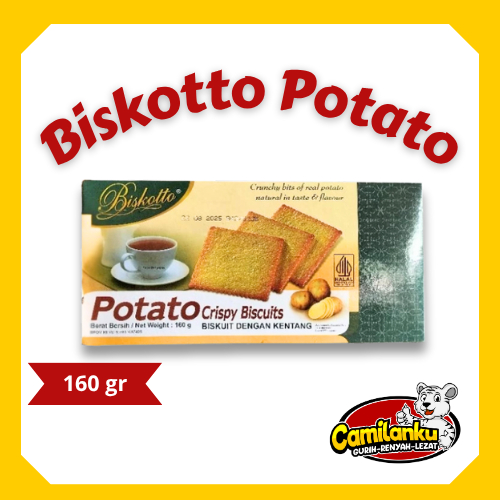 Biskotto Potato 160gr